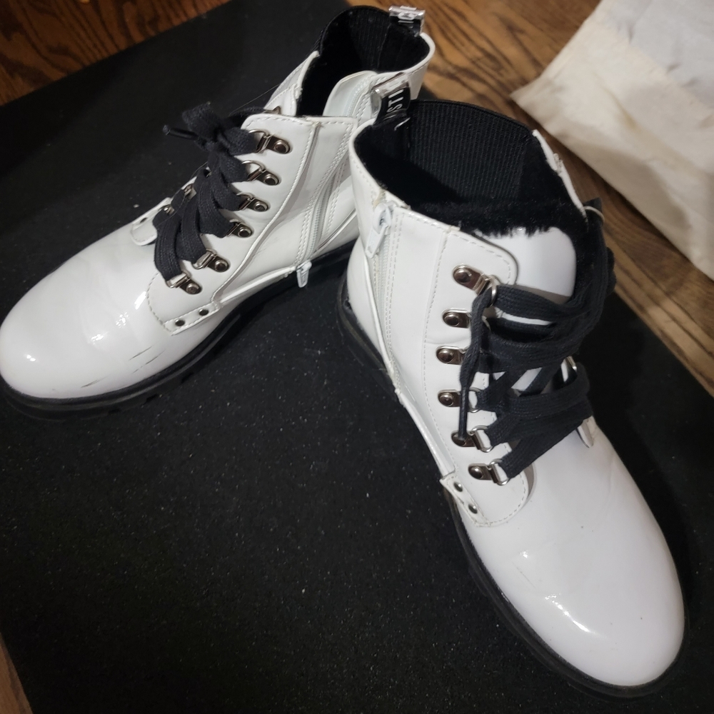 Justice patent leather boots